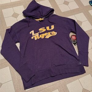 NEW LSU Tigers Purple & Gold College Hoodie